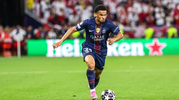 Warren Zaïre-Emery, milieu de terrain du PSG
