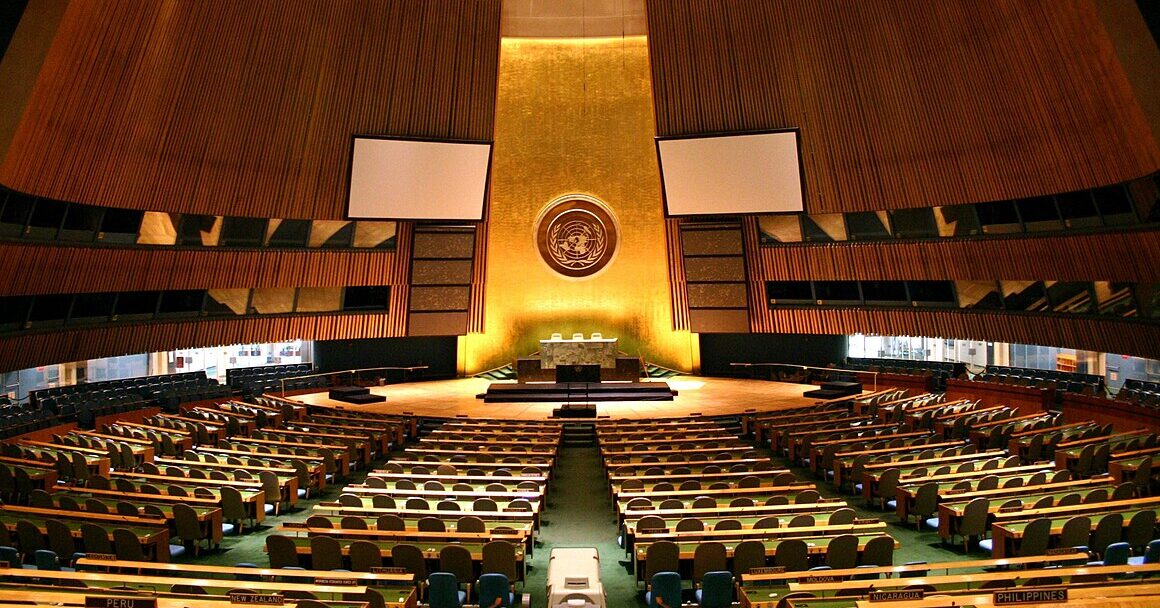 Hémicycle de l'Assemblée générale des Nations Unies