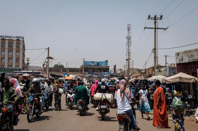 Illustration des mesures de sécurité au Mali