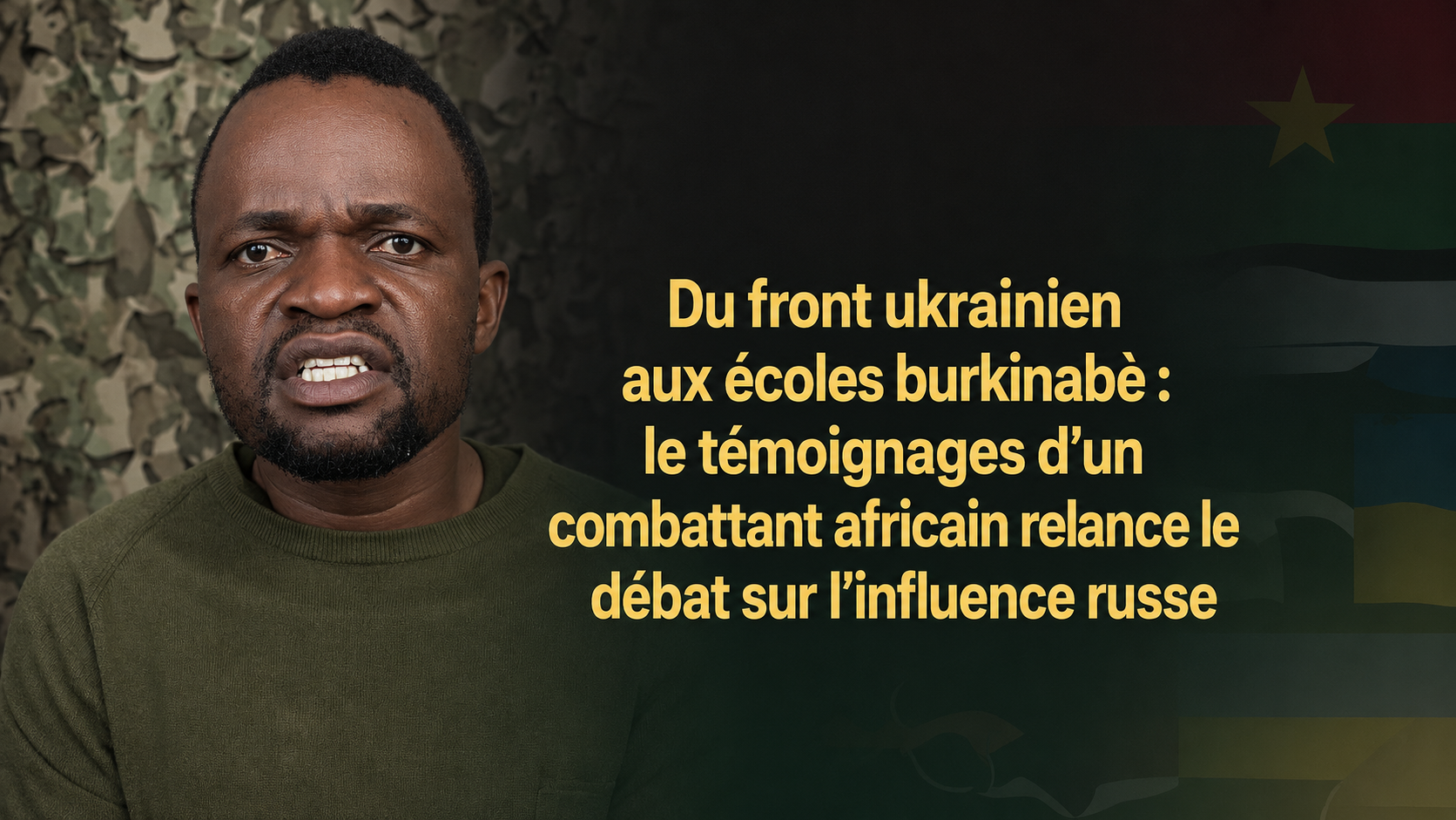 Le russe à l&rsquo;école au Burkina : entre opportunités et inquiétudes géopolitiques