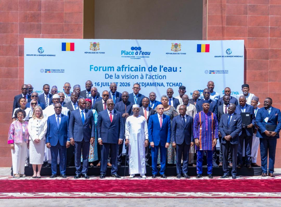 Tchad : N&rsquo;Djamena au cœur des défis mondiaux de l’eau lors d’un sommet majeur