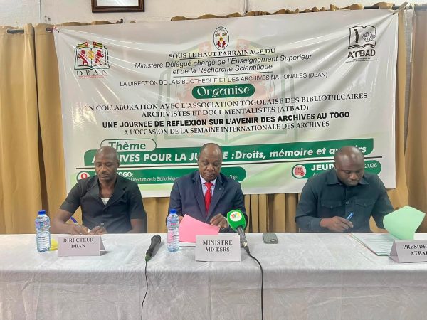 Le Togo investit dans ses archives pour une gouvernance transparente et une mémoire préservée