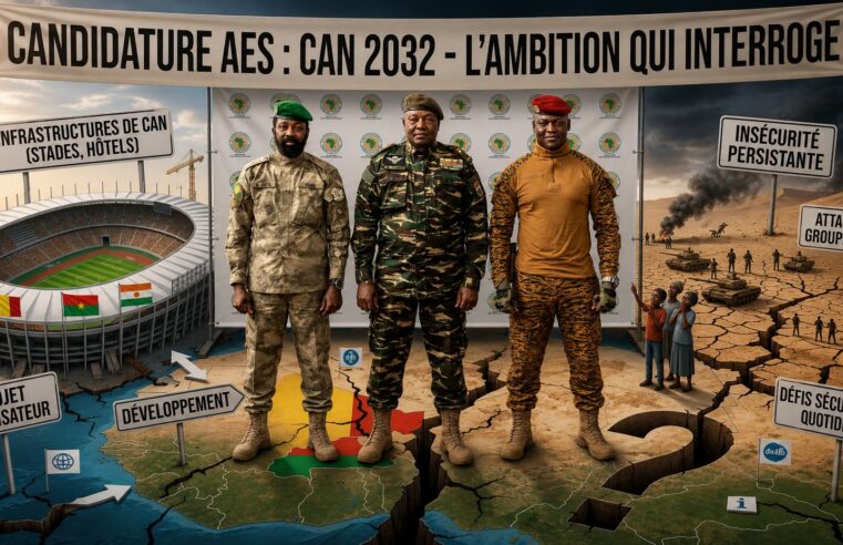 Sahel : le Burkina Faso, le Mali et le Niger veulent organiser la CAN 2032, mais à quel prix ?