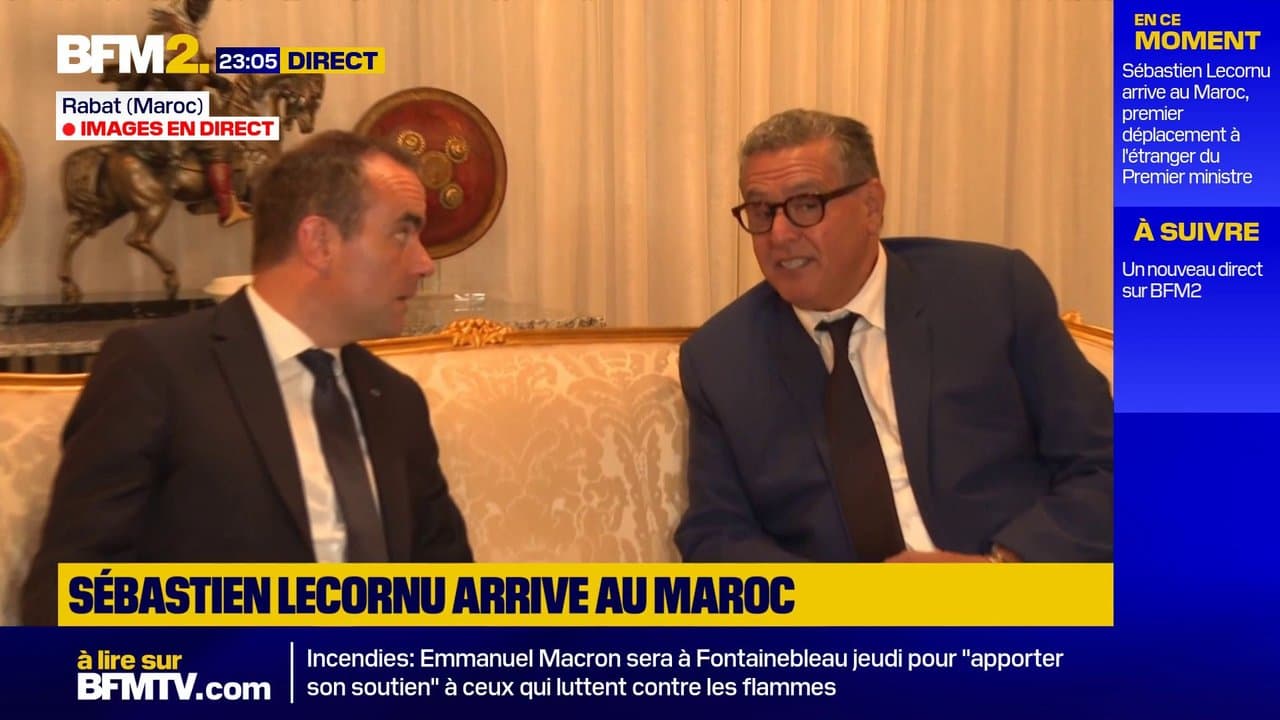 Sébastien Lecornu en visite à Rabat pour une « rencontre de haut niveau »
