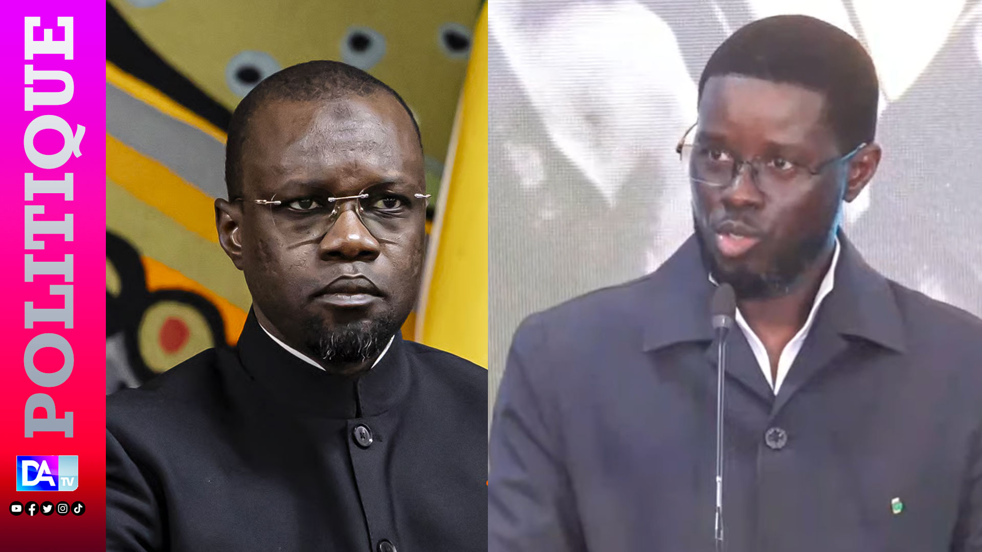 Le président Diomaye fayette met en garde son ancien premier ministre sonko
