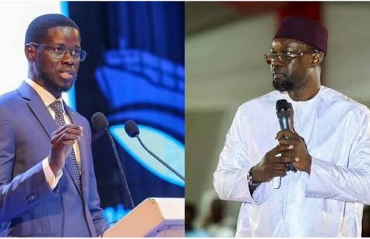 Diomaye président contre les attaques d&rsquo;ousmane sonko envers les institutions