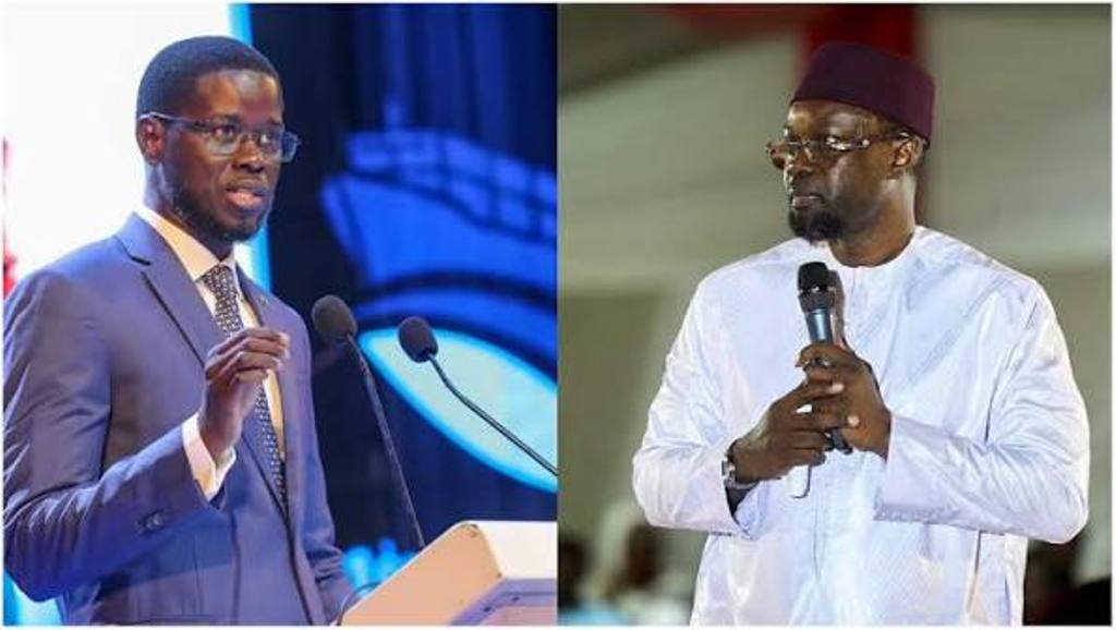 Diomaye président contre les attaques d&rsquo;ousmane sonko envers les institutions