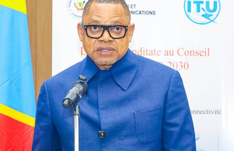 La rdc candidate au conseil de l&rsquo;uit : mpanda mobilise la diplomatie internationale