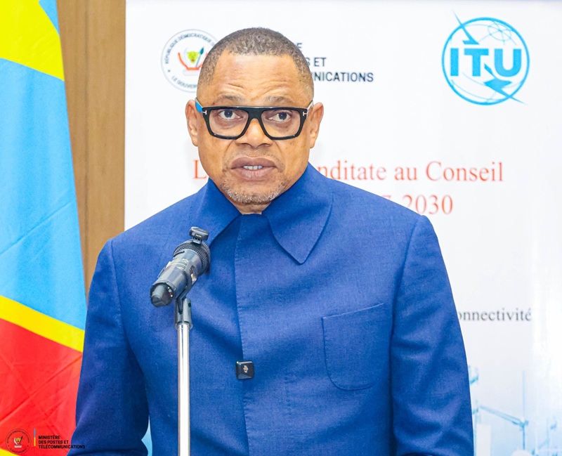 La rdc candidate au conseil de l&rsquo;uit : mpanda mobilise la diplomatie internationale
