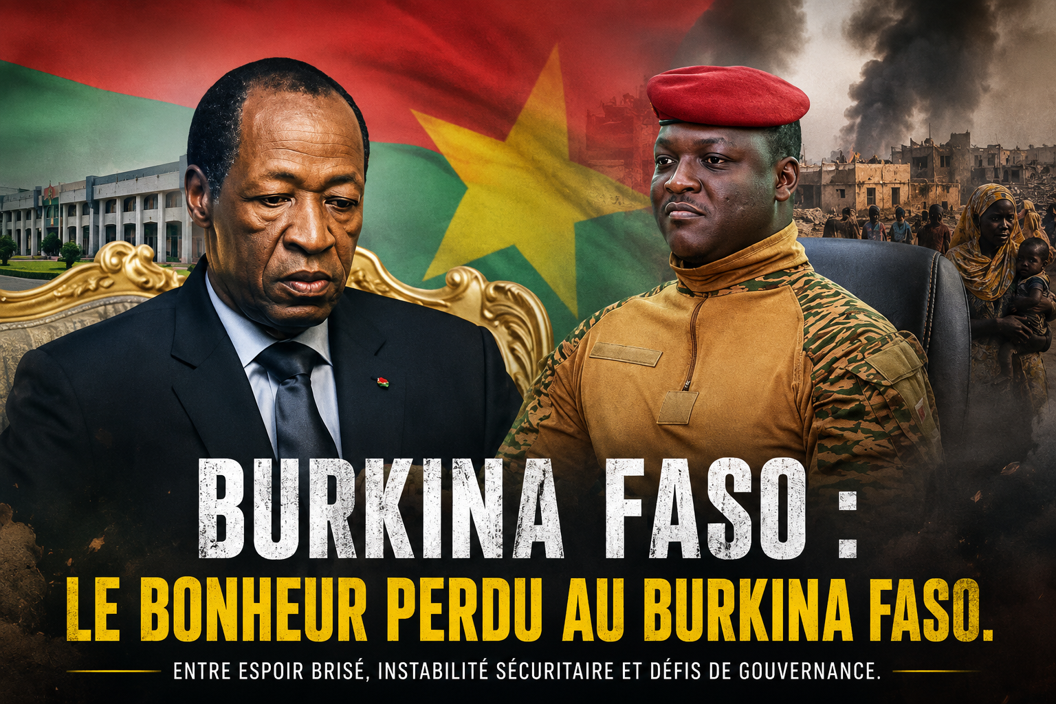 Au Burkina Faso, la sécurité des burkinabè plus que jamais en question