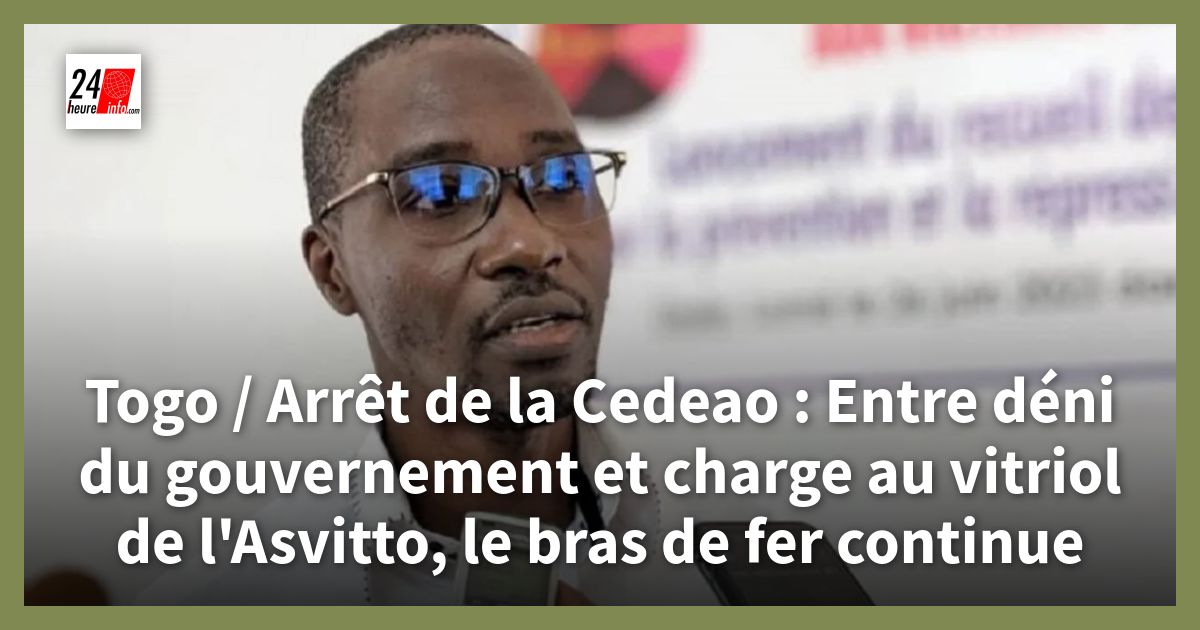 Togo : la CEDEAO face au refus du gouvernement sur la réforme constitutionnelle