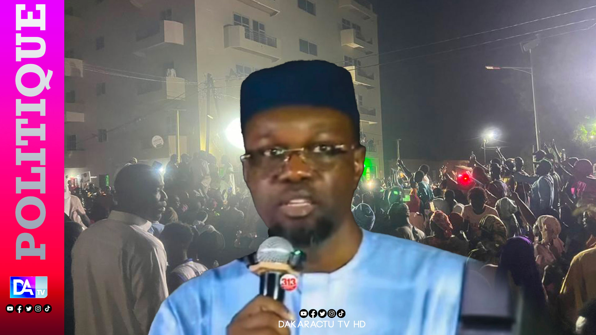 Ousmane sonko à mbacké : l&rsquo;appel à l&rsquo;unité pour bâtir une force politique incontournable