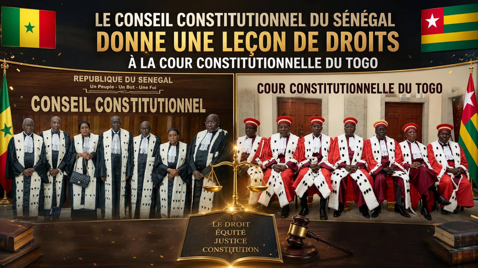 Dakar et Lomé : quand le droit oppose deux visions de l&rsquo;état