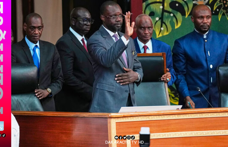 Ousmane Sonko convoque une réunion du Bureau de l&rsquo;Assemblée nationale demain
