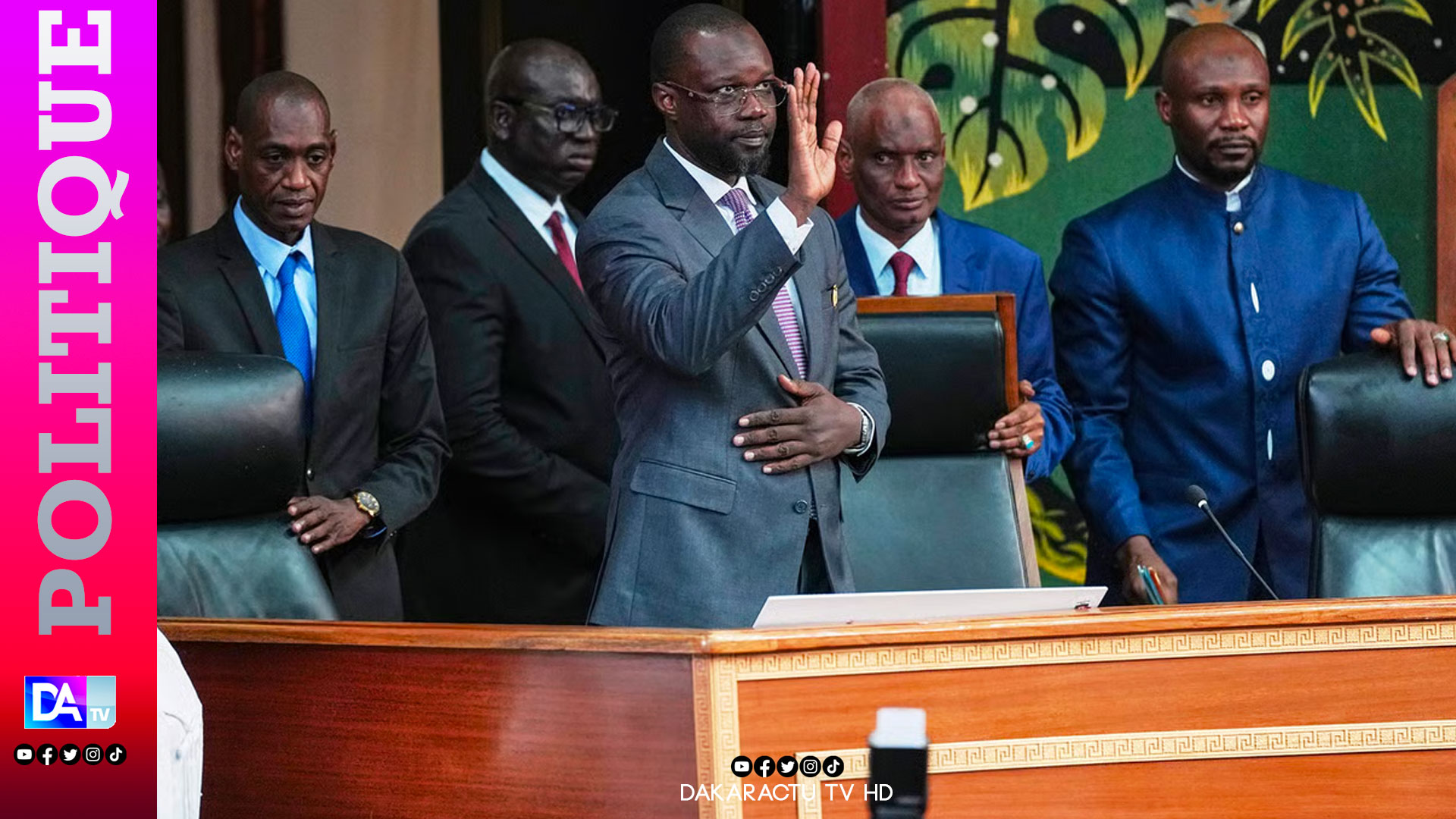 Ousmane Sonko convoque une réunion du Bureau de l&rsquo;Assemblée nationale demain