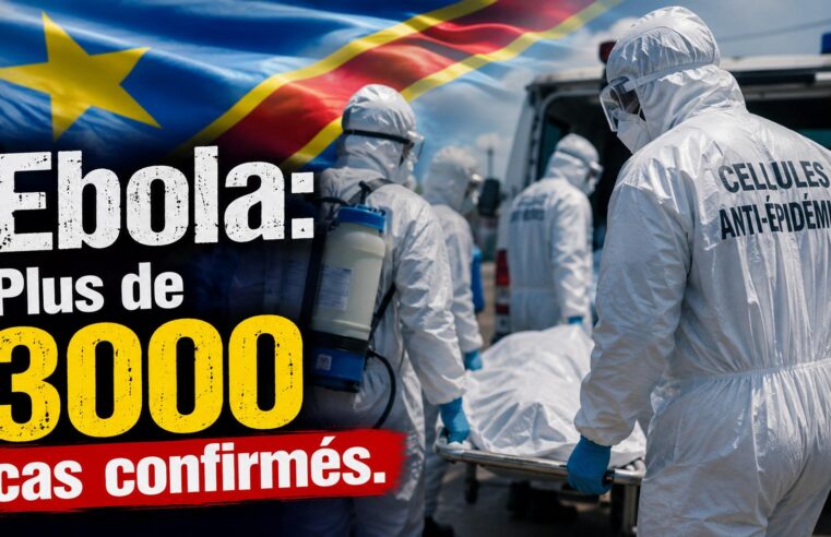 Rdc : l&rsquo;épidémie d&rsquo;ebola s&rsquo;étend, plus de 3000 cas confirmés en ituri
