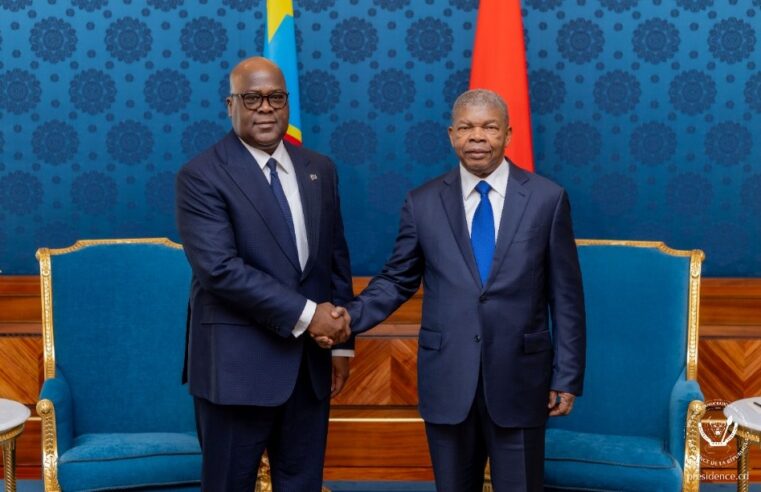 Félix Tshisekedi en Angola pour un sommet international sur la paix