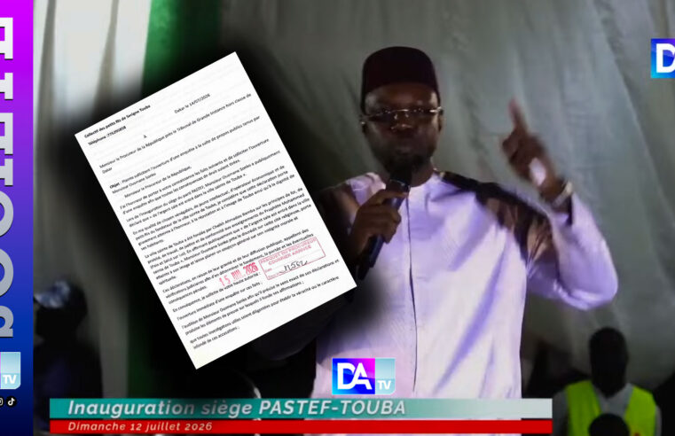 Plainte contre Ousmane Sonko pour des propos sur Touba