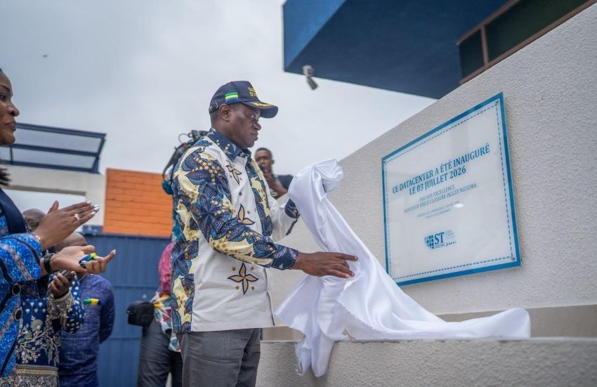 Inauguration du data center souverain à Nkok par le président gabonais