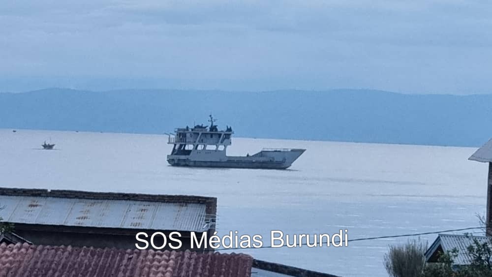 Navire de la marine burundaise sur le lac Tanganyika