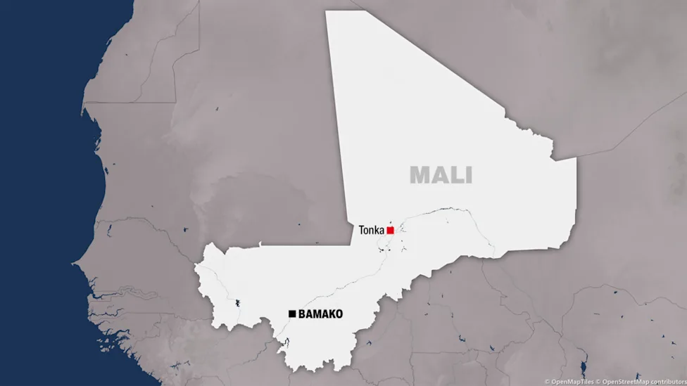Portrait d'un boucher du Mali