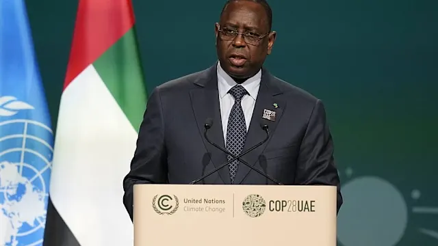 Photo d'archives montrant une réunion politique à Dakar