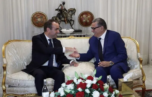 Le Premier ministre français Sébastien Lecornu lors de sa visite officielle au Maroc