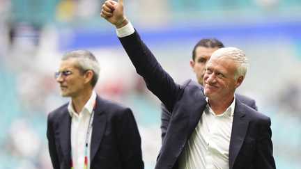 Didier Deschamps lors de France-Angleterre, le 18 juillet 2026, en petite finale de la Coupe du monde à Miami.