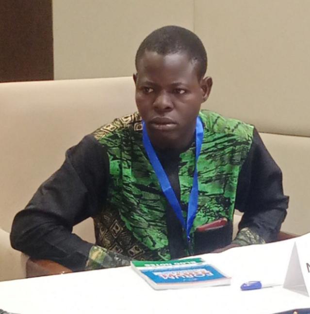 Portrait de Seydou Hamidou, jeune membre d'une association de Bantéri