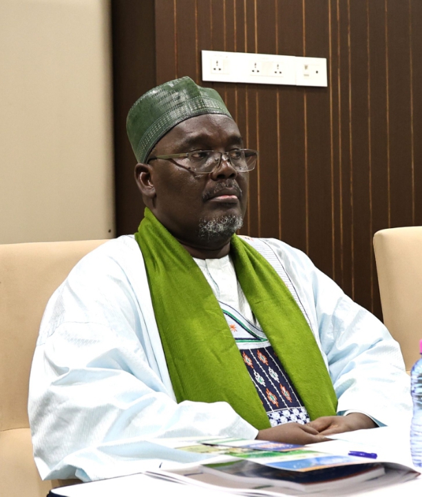 Portrait de Cheikh Barham Aboubacar, coordinateur national du CDIR