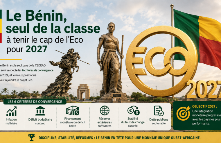 Le Bénin, pionnier de l&rsquo;eco 2027 dans l&rsquo;espace CEDEAO