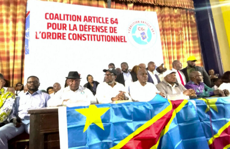 Politique en rdc : l&rsquo;ultimatum de la C64 envers Tshisekedi et ses conséquences