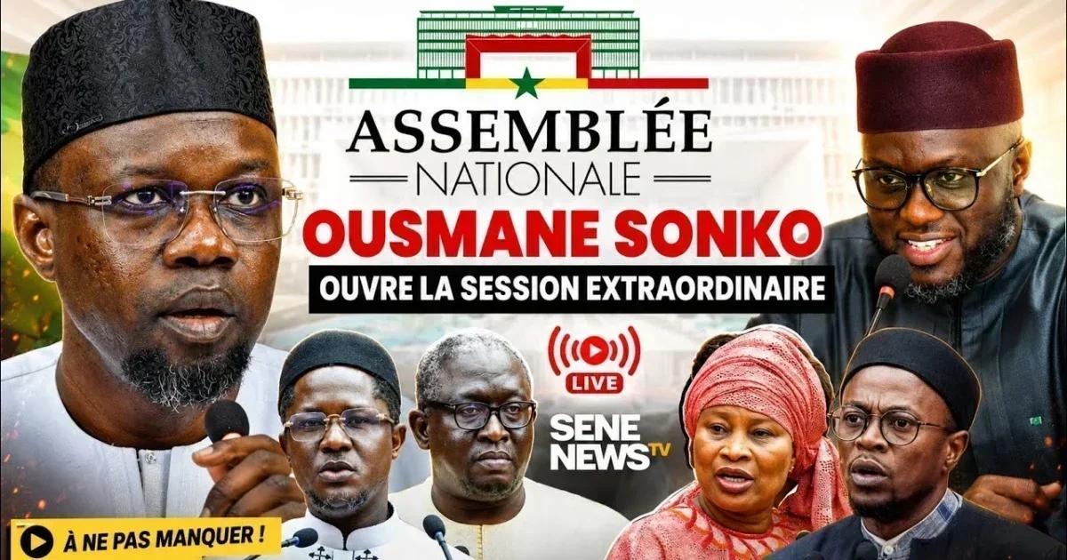L&rsquo;Assemblée nationale du Sénégal en session exceptionnelle sous le feu des projecteurs