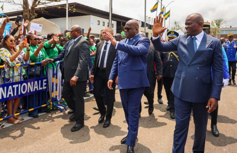 Félix-Antoine Tshisekedi en visite officielle à Libreville pour consolider les liens Congo-gabonais