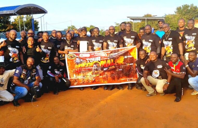 Les motards du Burkina Faso achèvent leur périple de 3 000 km au Burkina Faso