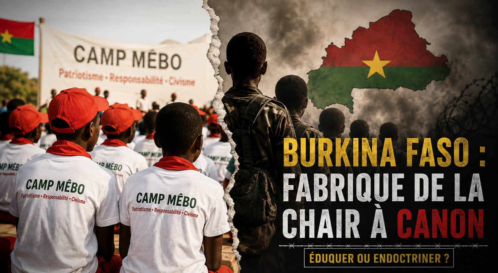 Burkina Faso : la jeunesse entre mobilisation patriotique et risques de militarisation