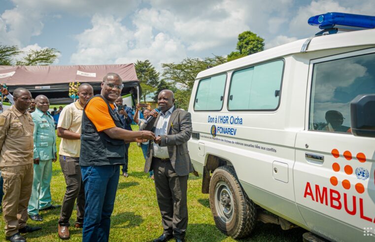 Urgence humanitaire au nord-kivu : une ambulance pour sauver des vies à oïcha