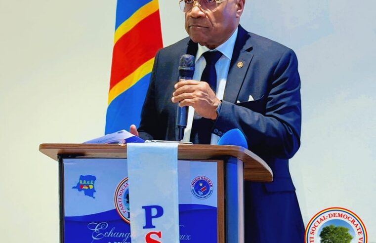 Dialogue politique national inclusif en RDC : les propositions du Parti Social-Démocrate Vert pour un processus apaisé