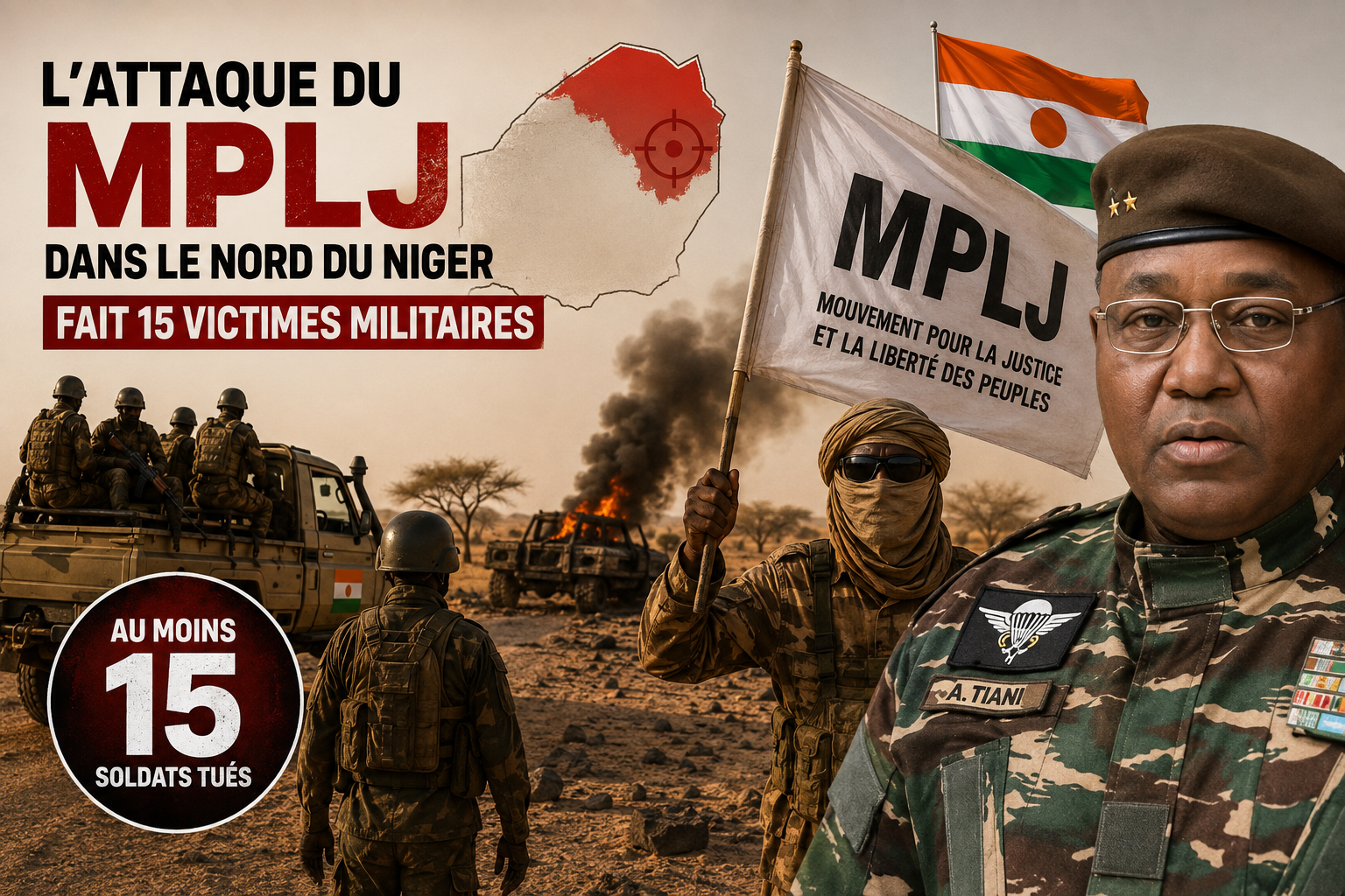 L&rsquo;insécurité s&rsquo;aggrave au Niger après une attaque meurtrière dans le nord