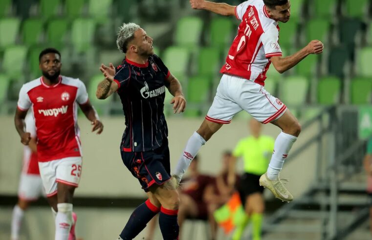 Fk crvena zvezda et hapoel beer sheva s&rsquo;affrontent en match retour de l&rsquo;uefa champions league