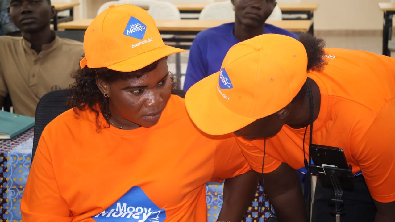 cérémonie lancement formation radec moov money Tchad