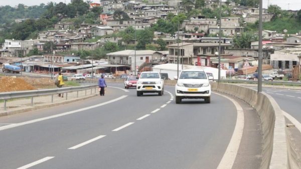 Vue aérienne de Libreville, capitale du Gabon