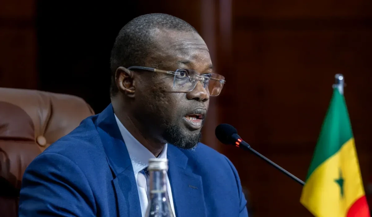 Ousmane Sonko en meeting à Linguère