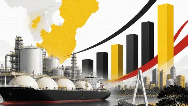 Illustration représentant la croissance économique du Bénin