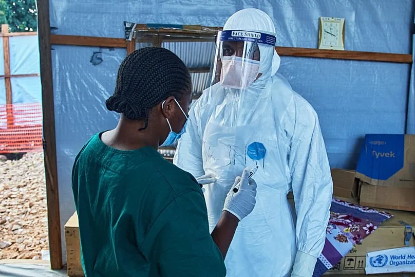 Centre médical évangélique de Bunia, où les soignants luttent contre l'épidémie