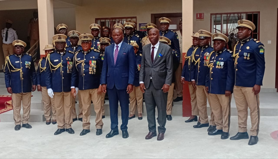 bâtiment administratif de la Sécurité pénitentiaire à Libreville