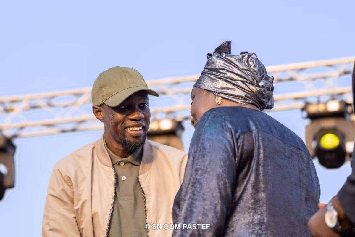 Ousmane Sonko et Aminata Touré